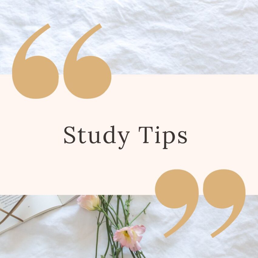 study tips in greek